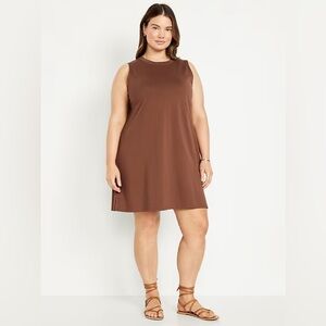 Old Navy Brown Tank Swing Dress – Size 3X